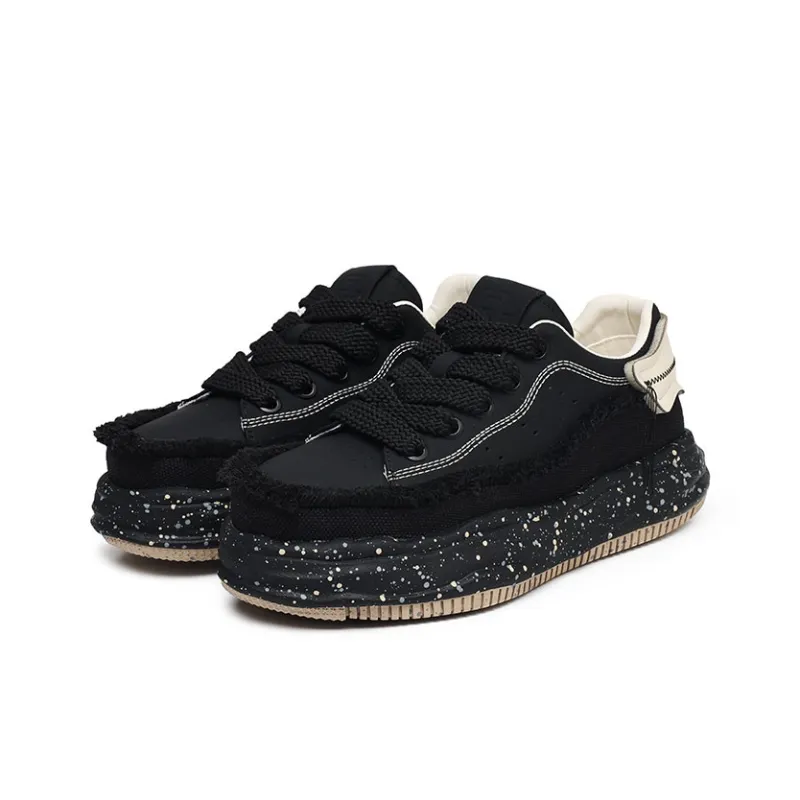 MUPPLE Lightweight Breathable Height Increasing Low Top Skateboard Shoes Unisex-2