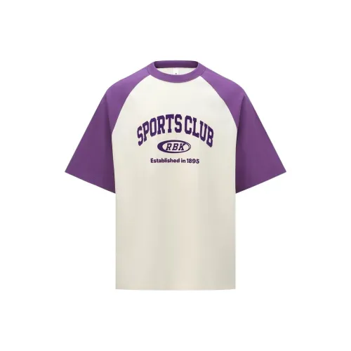 Reebok T-Shirts Unisex Purple