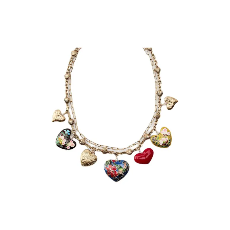 ZARA Brass Necklaces Women's Gold-0