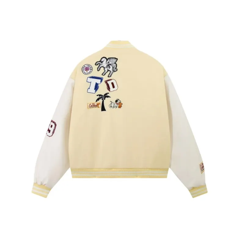 AMBER LIGHT Baseball Jacket Unisex-1
