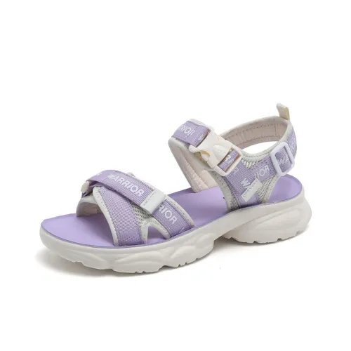 Warrior Beach Sandals Women's Purple Beige