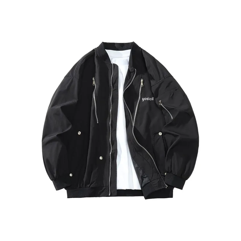 YOSICIL Jackets Coats Unisex Burgundy-2