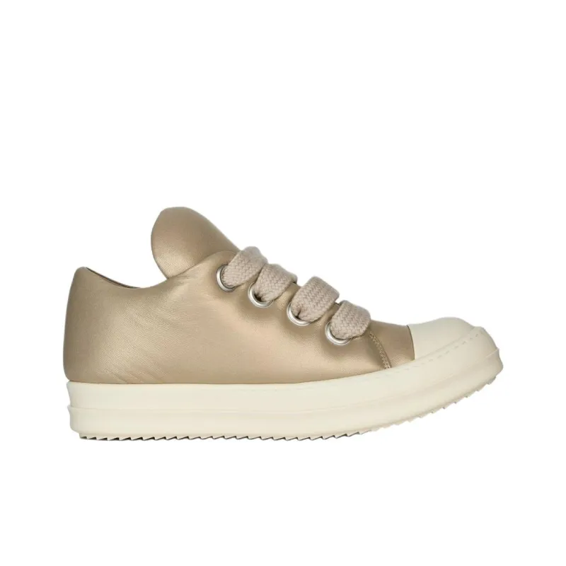 RICK OWENS/RO Low Top Skateboard Shoes Women's Gold-1
