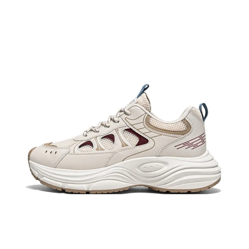 JEANSWEST Cushioned Slip Resistant Abrasion Resistant Breathable Low Top Chunky Sneakers Men's-6