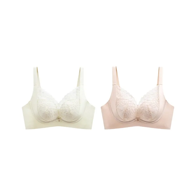 MADALLO Bra Women's 2 Pack Pink Skin-4