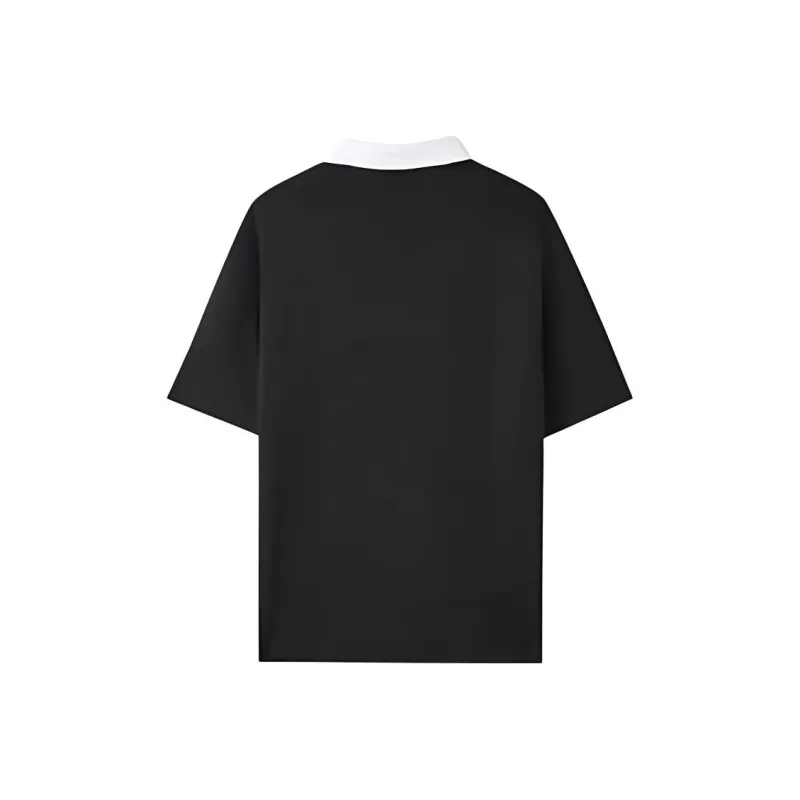 Skechers SS25 Polo Shirt Unisex Carbon Black/0018-1