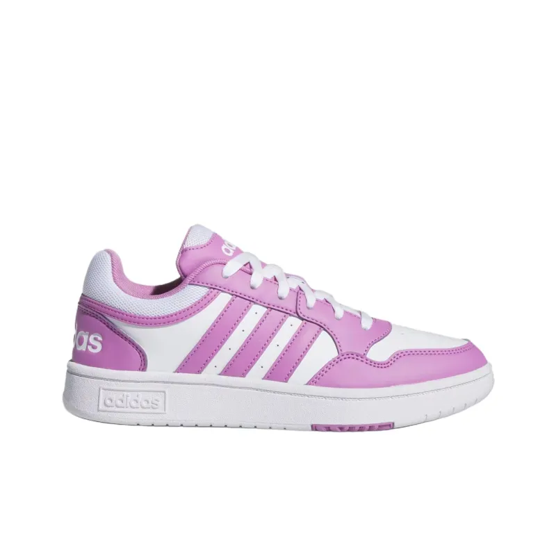 Adidas Hoops 3.0 Cloud White Preloved Purple Women's-1