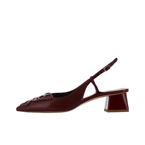 Sophia Webster Spool Heel High Heels 5cm Women's Burgundy