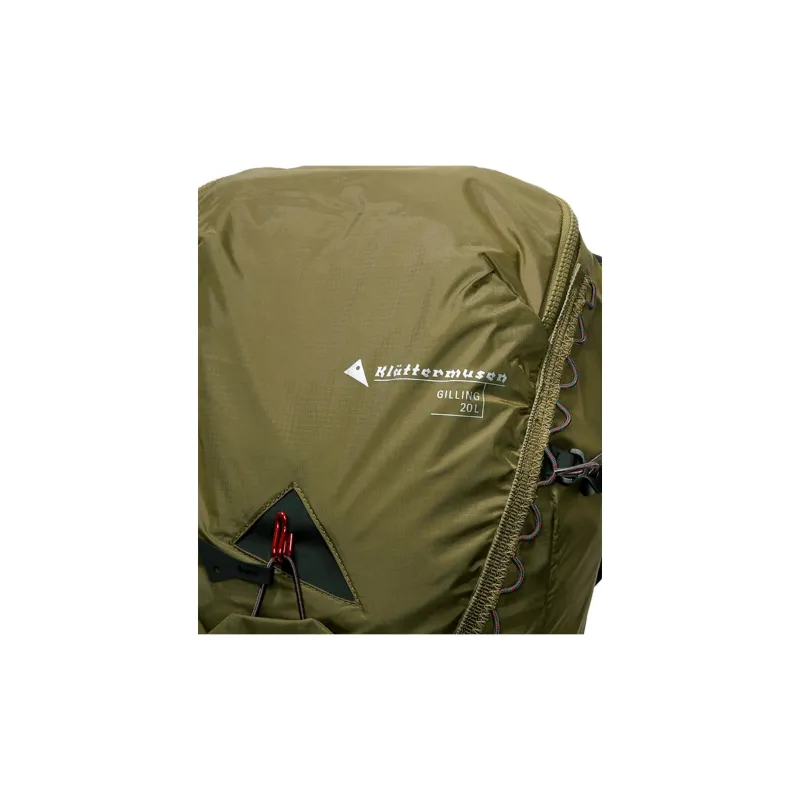 KLATTERMUSEN Mountaineering Bag Outdoor Bag Polyamide 20L Olive Unisex-12