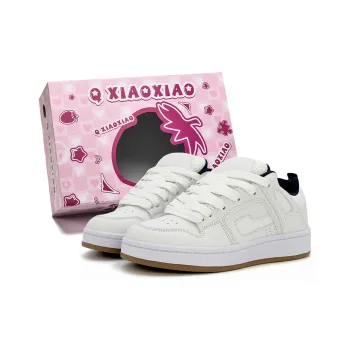 Circle Small Coverage Wear Resistant Lightweight Low Top Skateboard Shoes Women's