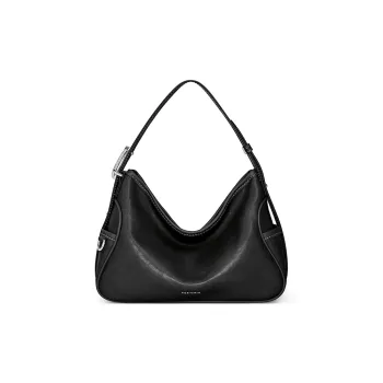 Teenmix Split Cow Leather With Synthetic Leather Crossbody Handbag, Shoulder Bag Regular Women's Ecru/Khaki/Black