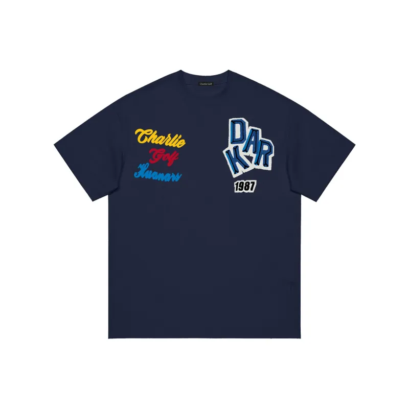 CHARLIE GOLF T Shirt Unisex White-9