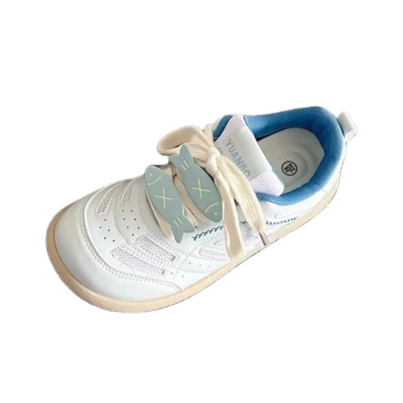 BINGO DUCK Coverage Breathable Low Top Skateboard Shoes Women's-8