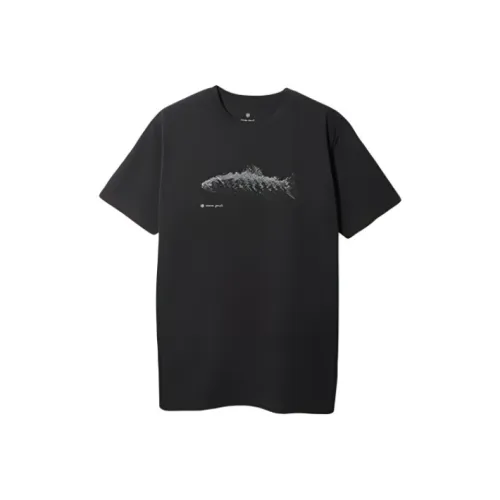 Snow Peak x TONED TROUT Regular T Shirt Unisex