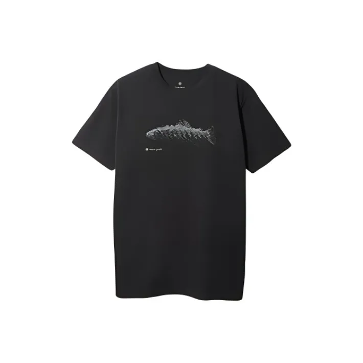 Snow Peak x TONED TROUT Regular T Shirt Unisex-0