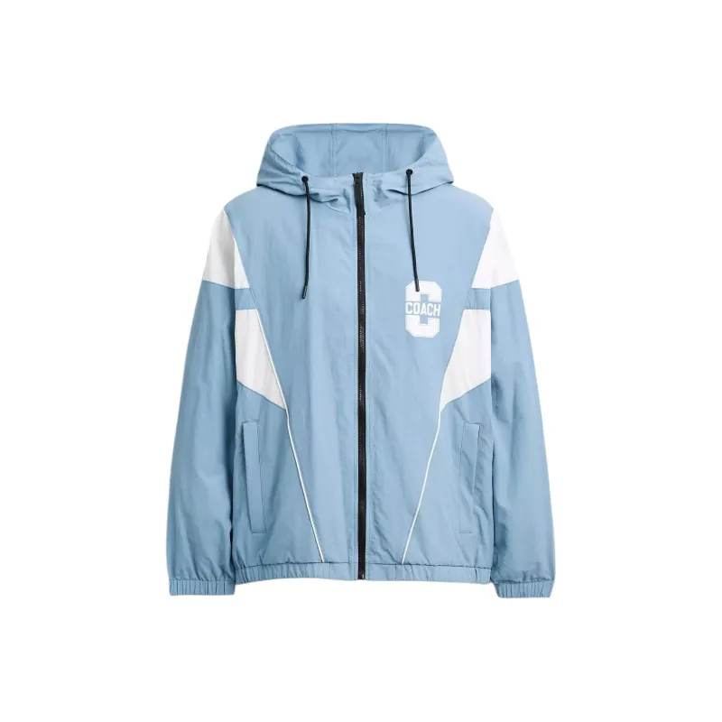 COACH SS25 Jackets & Coats Men's Blue White-0