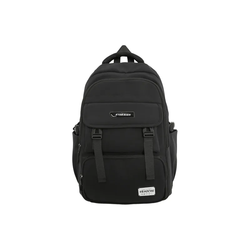 Alcohol Dragon Nylon Backpack Regular Unisex Multicolor-8