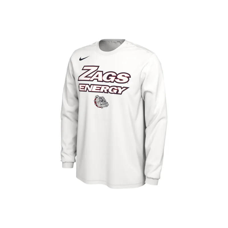 Nike Gonzaga Men's Nike College Long-Sleeve T-Shirt-0