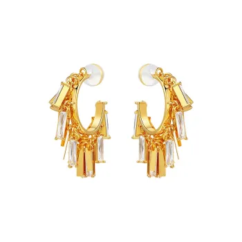 BOONEE ALUS Zircon Earrings Women's