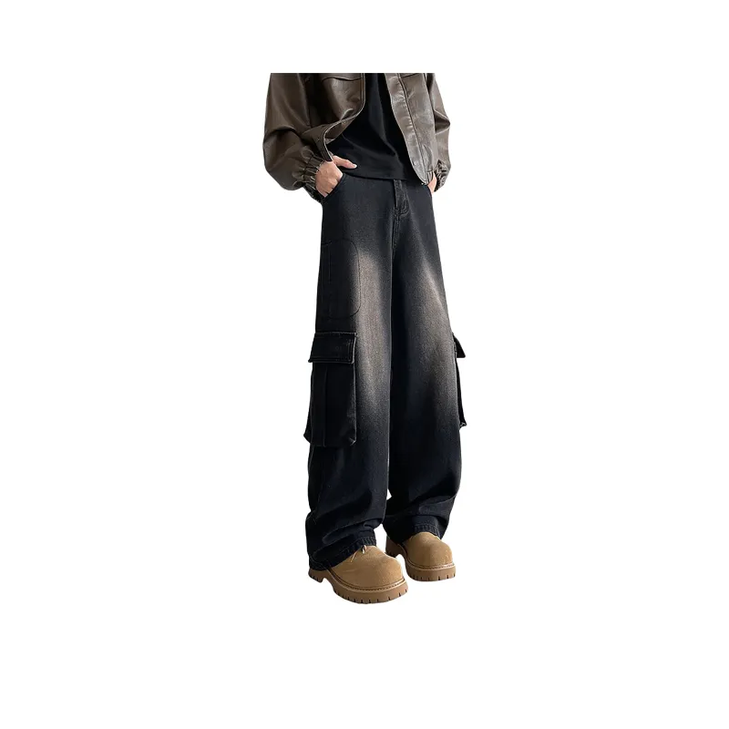 PAINT STAIN Jeans Unisex-13