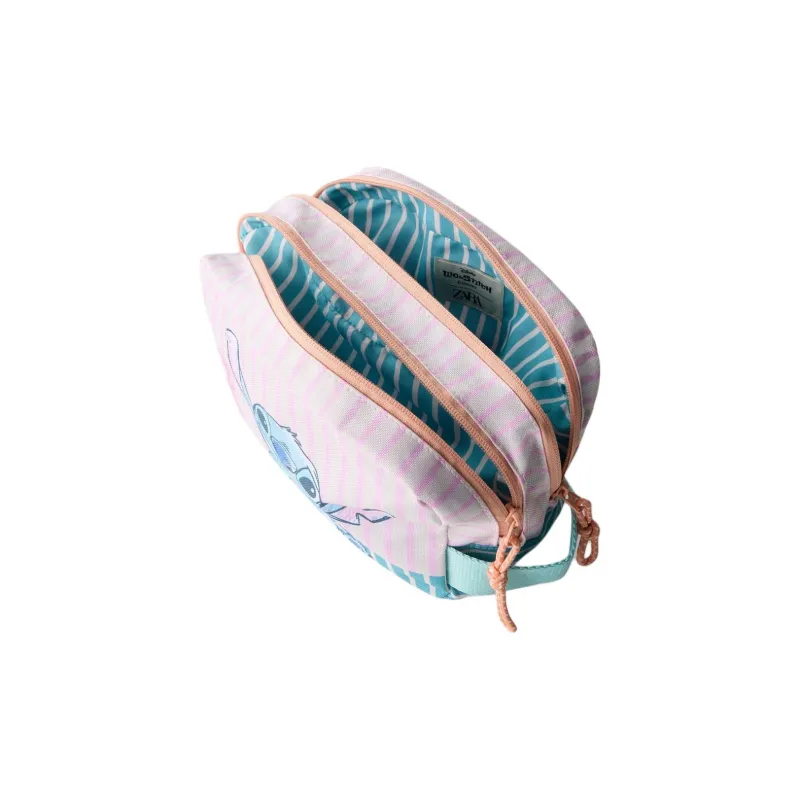ZARA Polyester Toiletry Bag Regular Kids' Pink & Blue-4