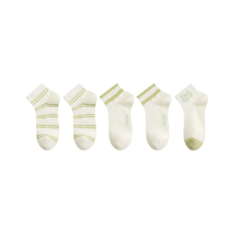 MIIOW Ankle Socks Women's 5 Pack-4