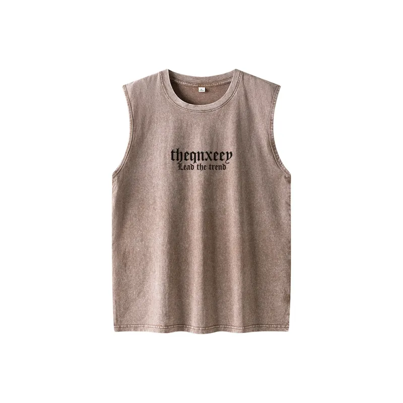Qnxeey Tank Tops Unisex-21