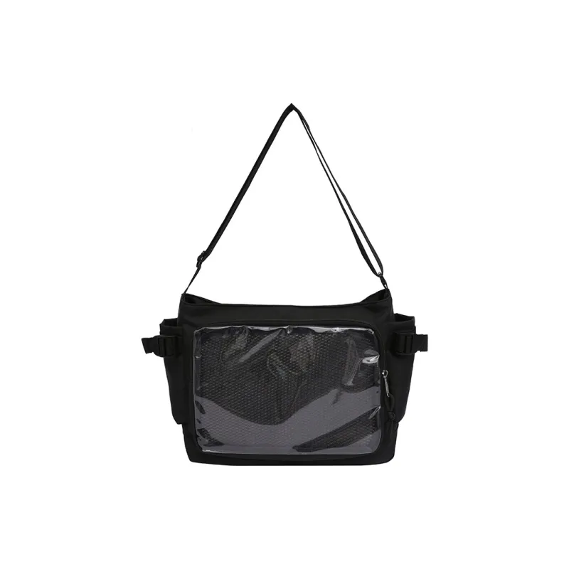 BALANG Nylon And PVC Messenger Bag Shoulder Bag Women's Multicolor-0