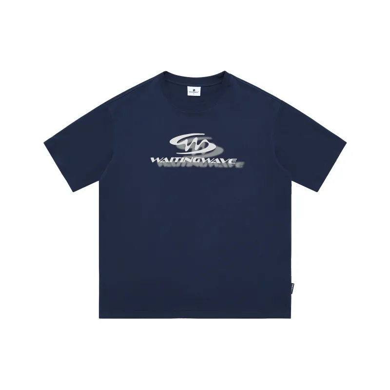 WAITINGWAVE Drop Shoulder Sleeve T Shirt Unisex-6