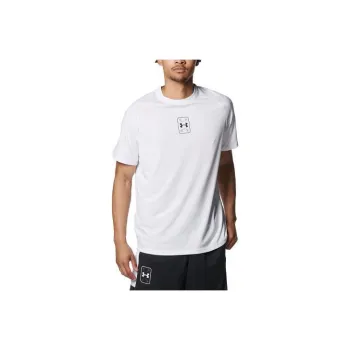 Under Armour UA Tech Long Shot T Shirt Men's White