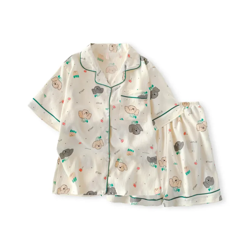 WANANNI Pajama Set Women's Apricot-0