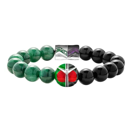 Rastaclat Agate Small Lion Chinese Style Beaded Bracelet Unisex