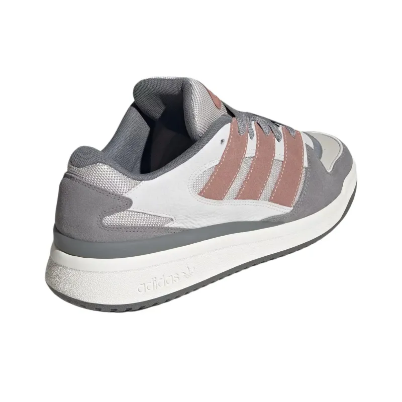 Adidas Originals FORUM Anti Slip Wear Resistant Low Top Vintage Basketball Shoes Unisex White-5