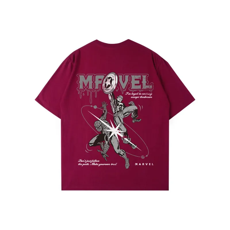 MARVEL The Avengers Series T-Shirt Unisex Black-4