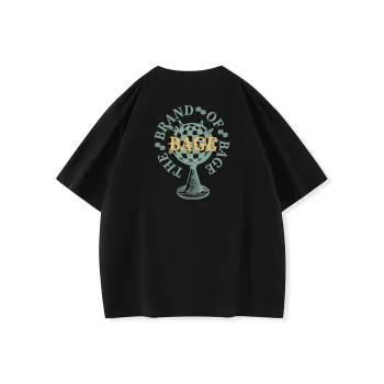 BAGE Drop Shoulder Sleeve T Shirt Unisex