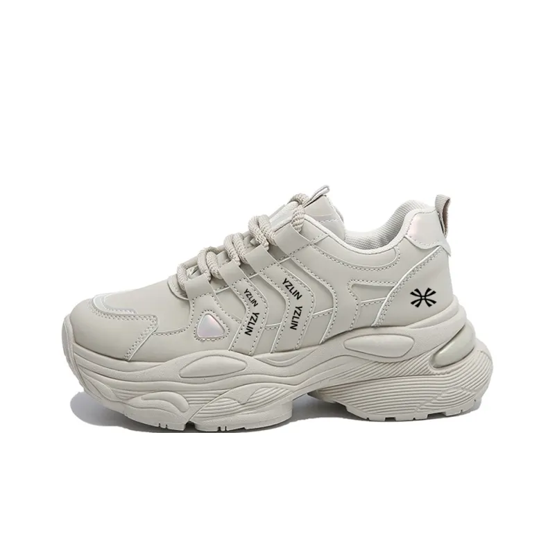 YUZHAOLIN Anti Slip And Wear Resistant Height Increasing Low Top Chunky Sneakers Women's Box-9