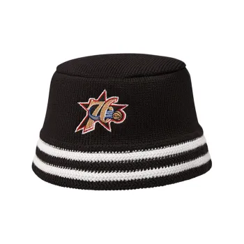 Mitchell & Ness Cotton Bucket Hats Unisex Black