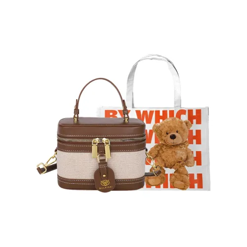 Bywhich PU Box Bag One Shoulder Handbag Women's Multicolor