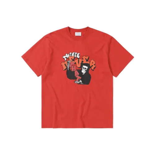 Thisisneverthat SS24 T-Shirt Unisex Red
