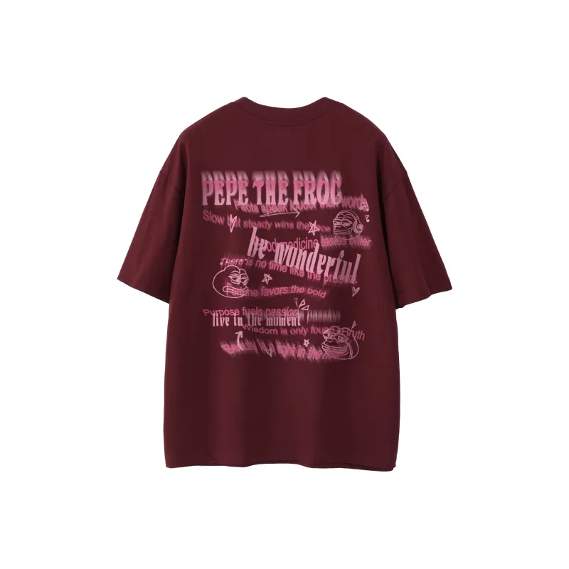 Pepe The Frog Short Sleeved T Shirts Unisex-20