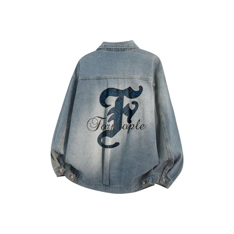 FAX FOR FMACM Denim Jacket Unisex-6