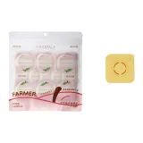 Two-Piece Set: Powder Puff 8 Pcs+Storage Box