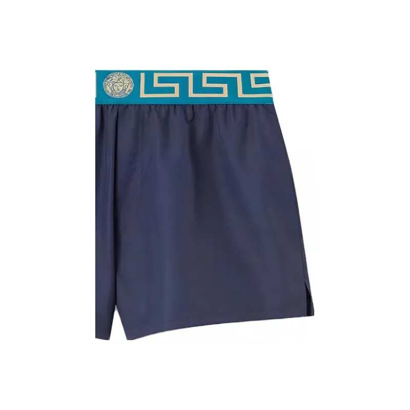 VERSACE Swimming Shorts Men Blue-4