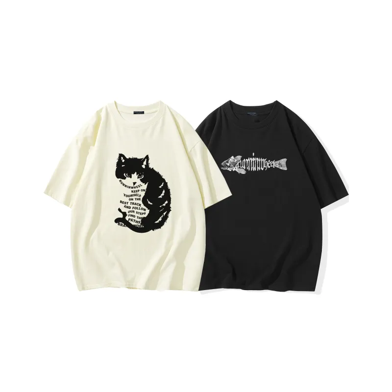 RUNNINWHEEL T Shirt Unisex 2 Pack-28