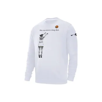 Nike Caitlin Clark Iowa Club Fleece T-Shirt Men's White