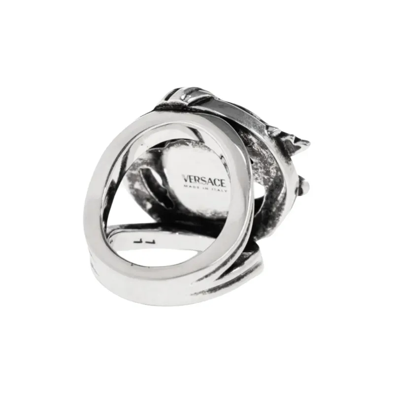 VERSACE Medusa Head Motif Ring-1