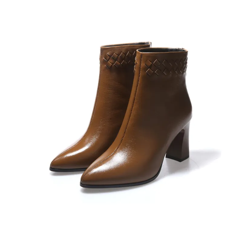Devanro Ankle Boots Women's Black-7