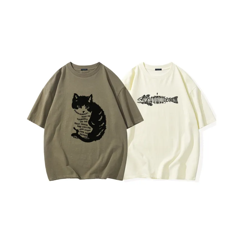 RUNNINWHEEL T Shirt Unisex 2 Pack-20