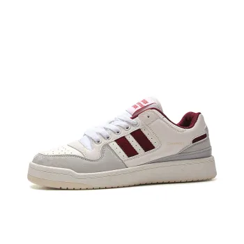 STUR YSN Wear resistant And Lightweight Low Top Skateboard Shoes Unisex White Purple Red