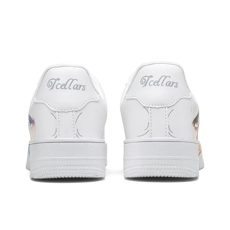 TCELLARS Cushioning Abrasion Resistant Lightweight Height Increasing Mat Low Top Skateboard Shoes Unisex-102